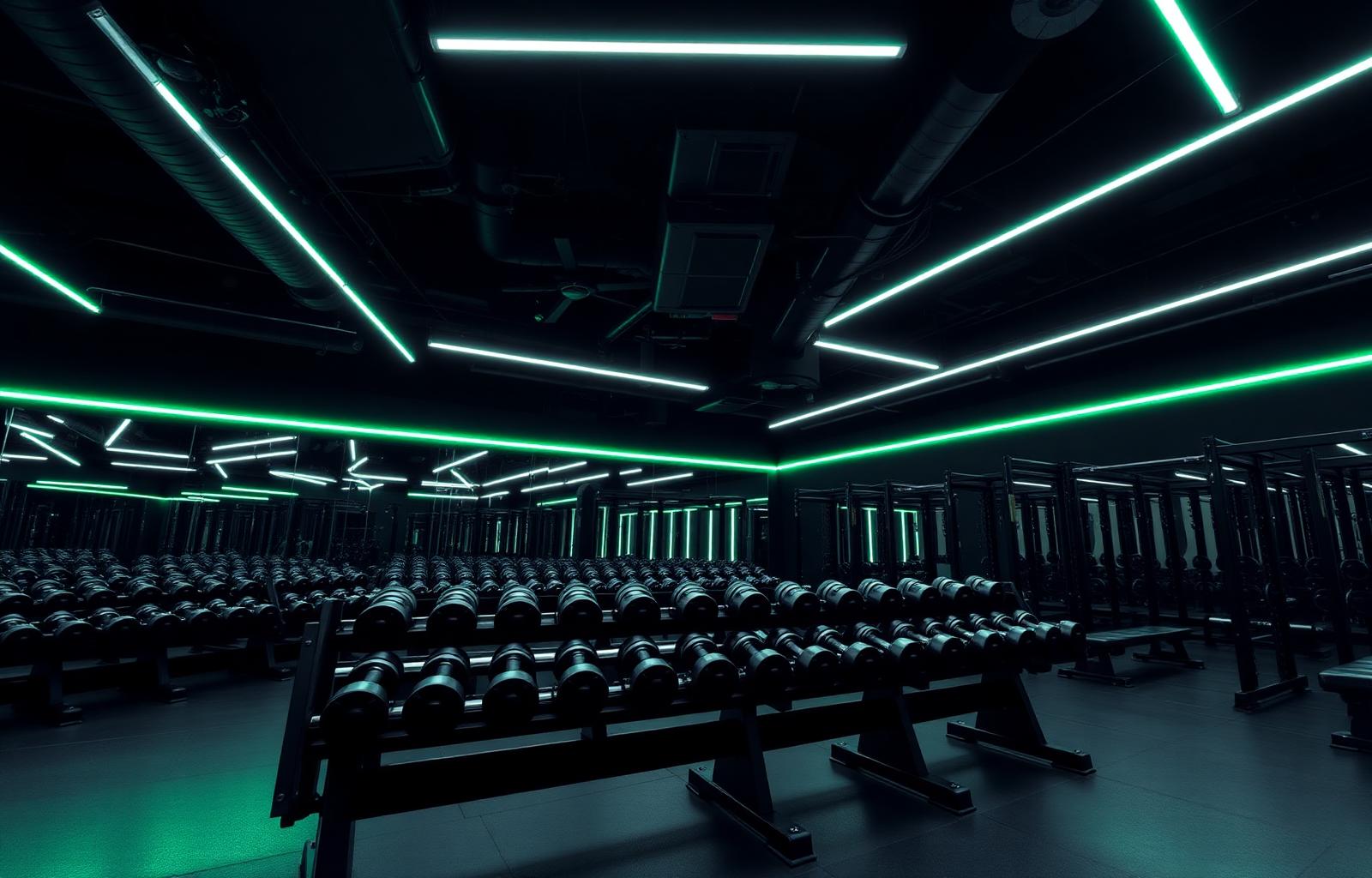 MK Fitness premium gym interior